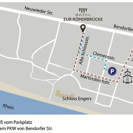 Hotel Zur Roemerbruecke Neuwied Extérieur photo