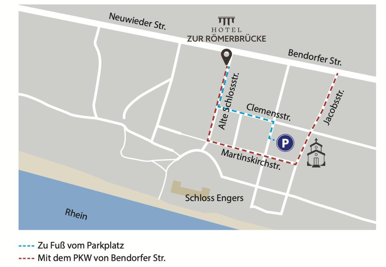 Hotel Zur Roemerbruecke Neuwied Extérieur photo